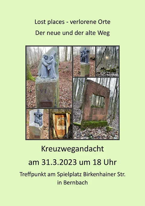 Kreuzwegheft "Lost places"