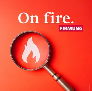 Symbol Firmung - On fire.