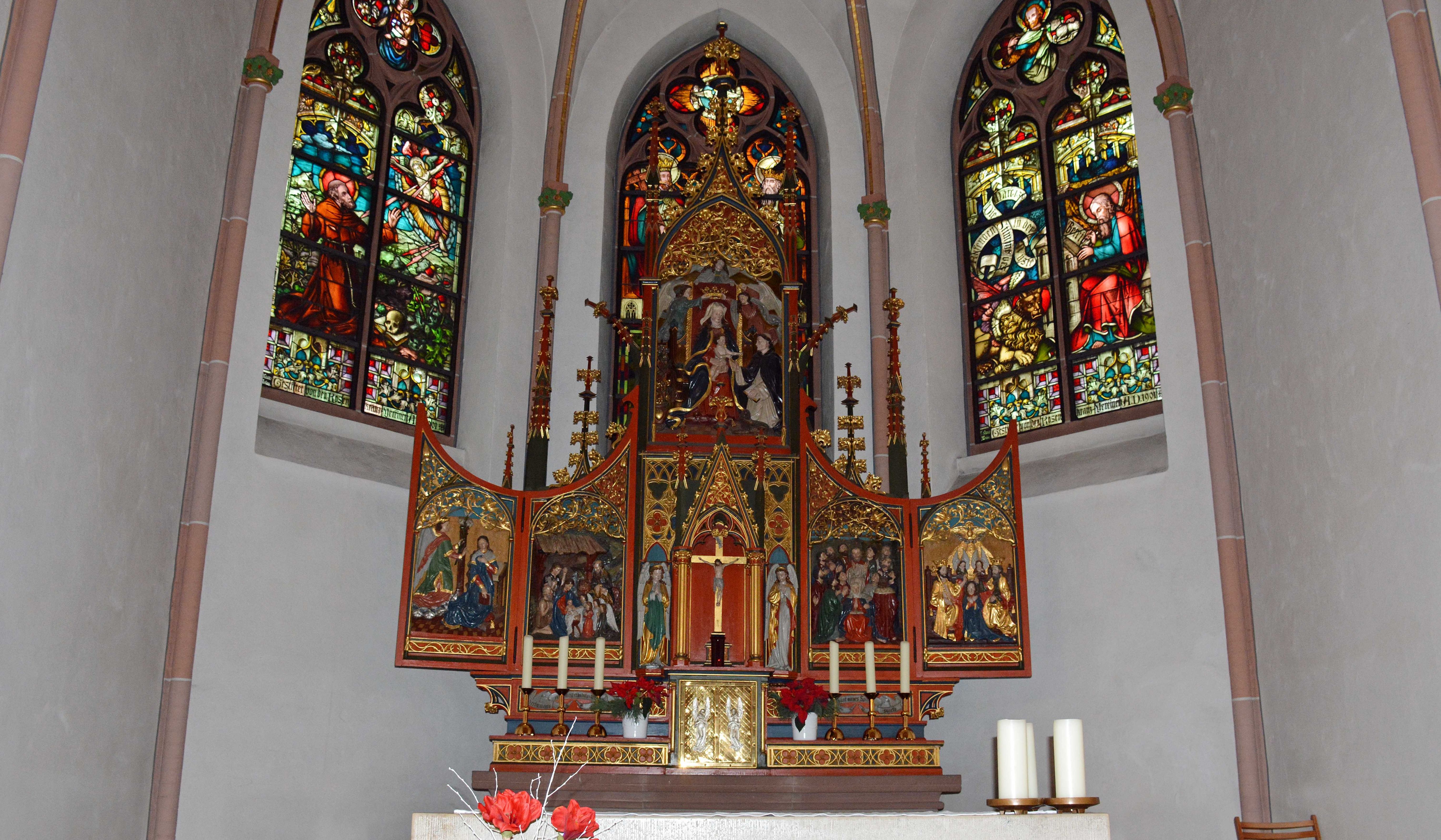 Der Hochaltar von Altenmittlau