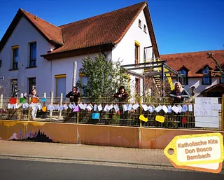 Gebäude des Kindergartens Bernbach 