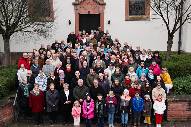 Gruppenbild Kirchenchöre im Freigericht